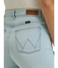 Wrangler 27#double; Inseam Cropped Wide Leg Jeans