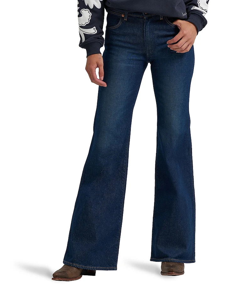 Wrangler 70s High Rise Flare Jeans