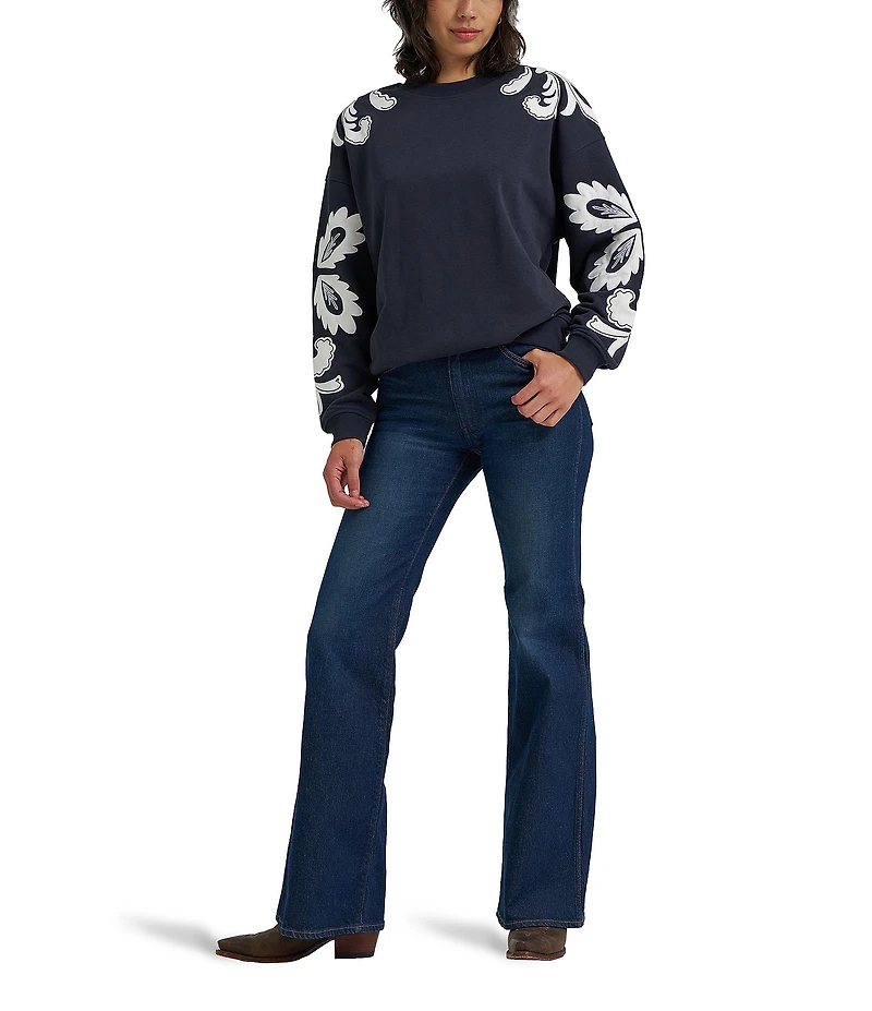 Wrangler 70s High Rise Flare Jeans