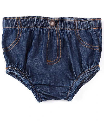 Wrangler® Baby Boys Denim Diaper Cover