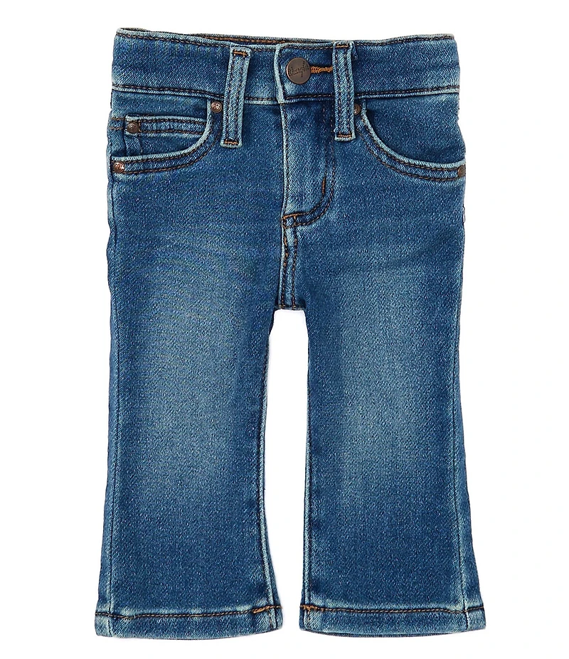 Wrangler® Baby Boys Ropin' Knit-Like-Denim Western Jeans