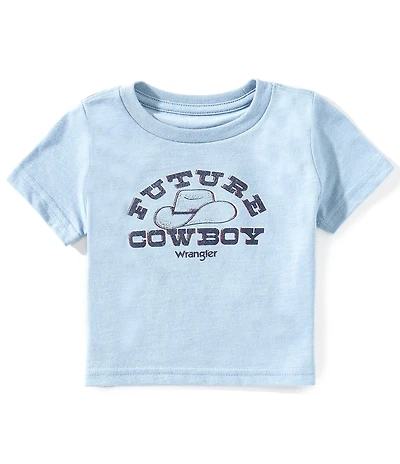 Wrangler® Baby Boys Short-Sleeve Future Cowboy T-Shirt