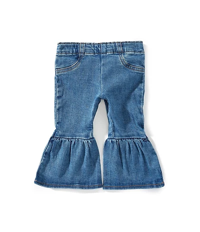Wrangler® Baby Girls Reign Pull-On Flare-Leg Jeans
