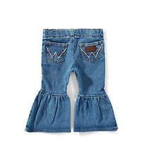 Wrangler® Baby Girls Reign Pull-On Flare-Leg Jeans