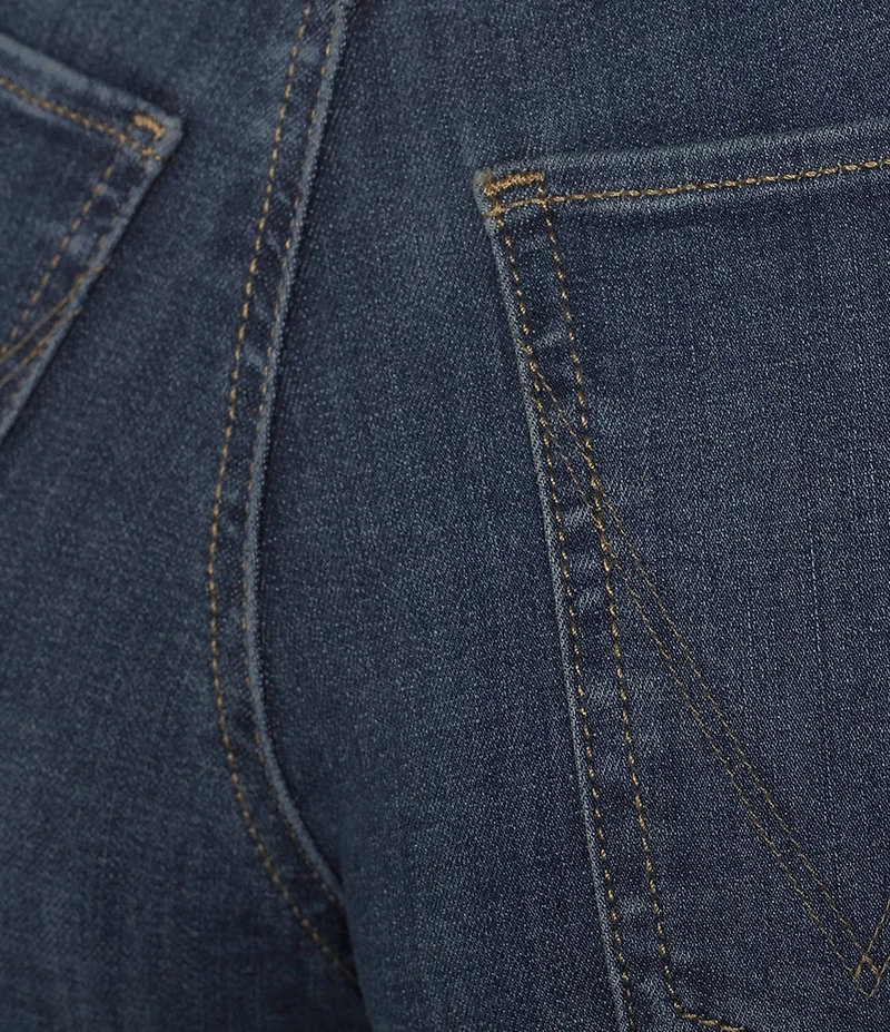 Wrangler® Bespoke High Rise Dark Denim Bootcut Jeans
