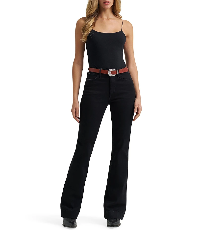 Wrangler® Bespoke High Rise Denim Trousers