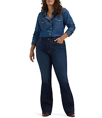 Wrangler® Bespoke High Rise Flare Jeans