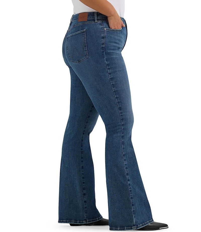 Wrangler® Bespoke High Rise Flare Jeans