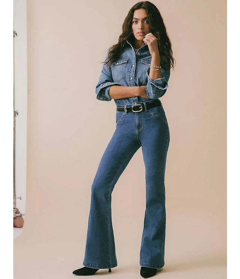 Wrangler® Bespoke Jemma Flared Jeans