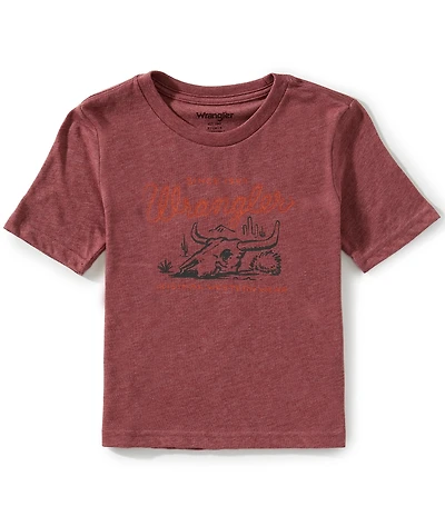 Wrangler® Big Boys Short Sleeve Graphic T-Shirt