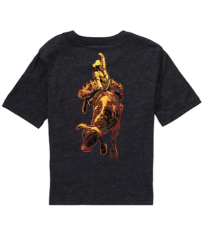 Wrangler® Big Boys Short Sleeve Graphic T-Shirt