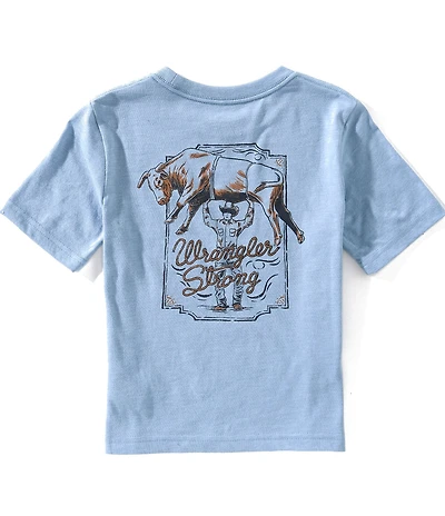 Wrangler® Big Boys Short Sleeve Wrangler Strong T-Shirt