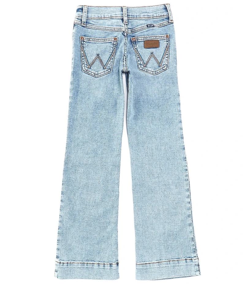 Wrangler® Big Girls Denim Flare-Leg Trouser Jeans
