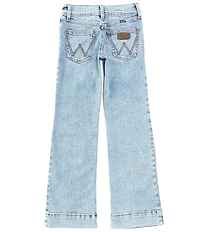 Wrangler® Big Girls Denim Flare-Leg Trouser Jeans