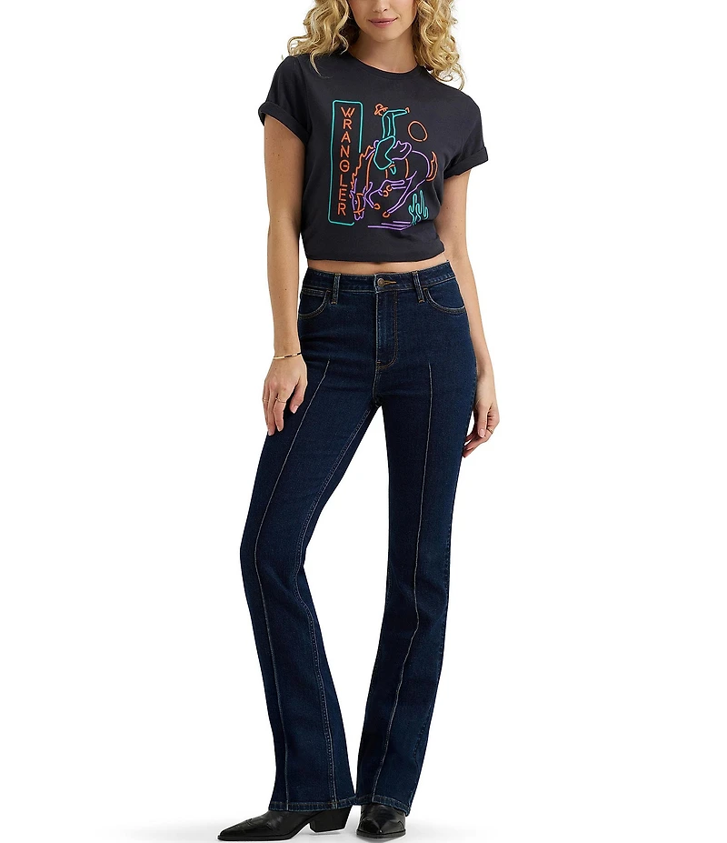Wrangler® Bold High Rise Bootcut Jeans