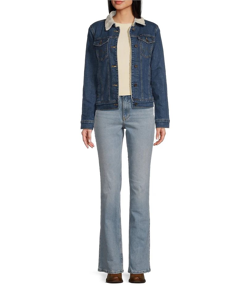 Wrangler® Sherpa Lined Denim Jacket