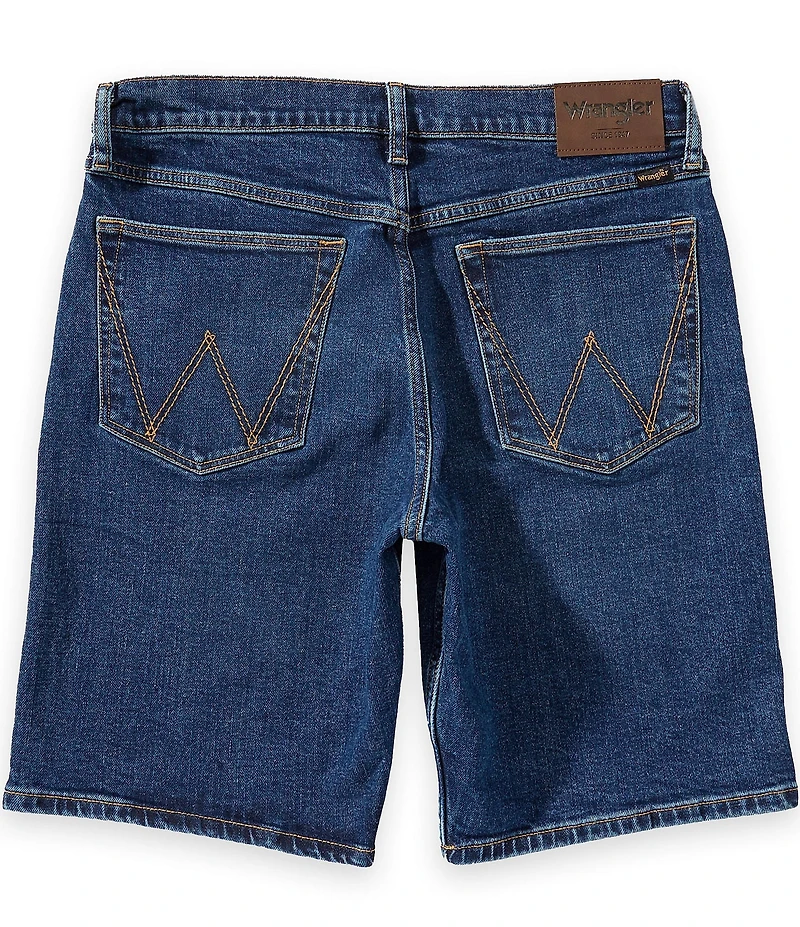 Wrangler® Free To Stretch™ Denim 10 1/2#double; Inseam Shorts
