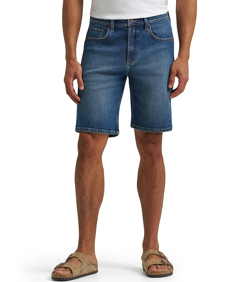 Wrangler® Free To Stretch™ Denim 10 1/2#double; Inseam Shorts
