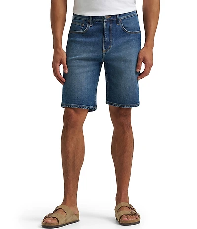 Wrangler® Free To Stretch™ Denim 10 1/2#double; Inseam Shorts