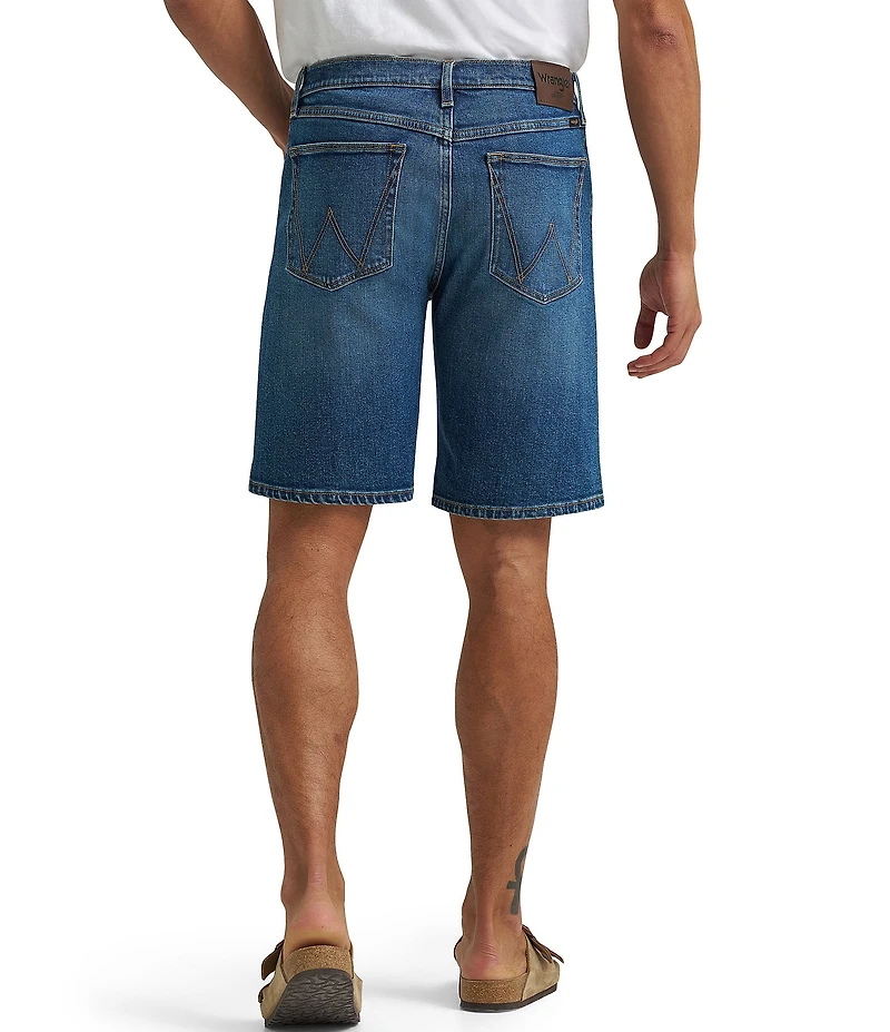 Wrangler® Free To Stretch™ Denim 10 1/2#double; Inseam Shorts