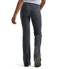 Wrangler® High Rise Fierce Flare Black Denim Jeans