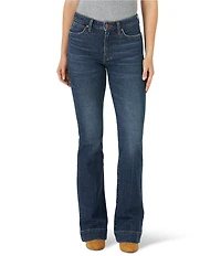 Wrangler® High Rise Trouser Flare Jeans