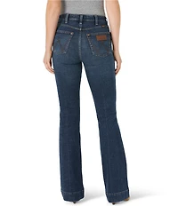 Wrangler® High Rise Trouser Flare Jeans