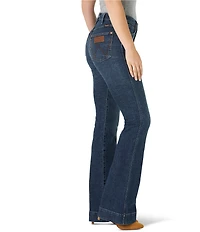 Wrangler® High Rise Trouser Flare Jeans