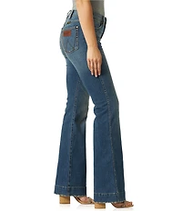 Wrangler® High Rise Trouser Flare Jeans