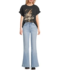 Wrangler® High Rise Flared Jeans