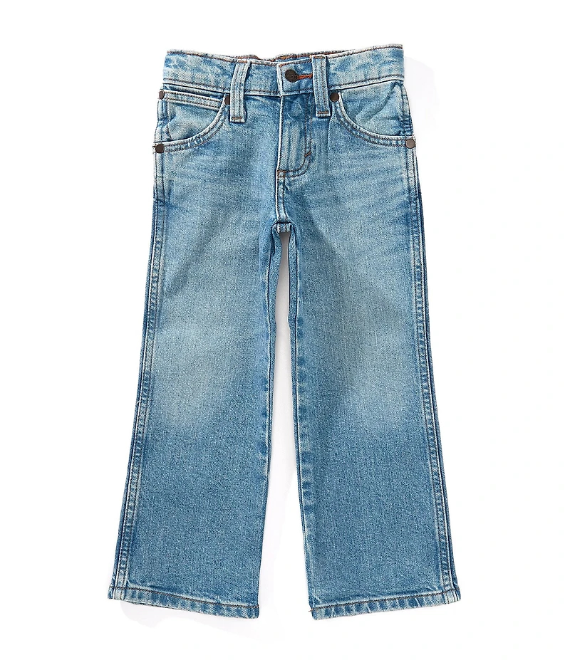 Wrangler® Little Boys Midland Relaxed Bootcut Denim Jeans