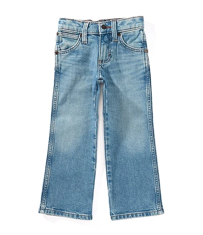 Wrangler® Little Boys Midland Relaxed Bootcut Denim Jeans