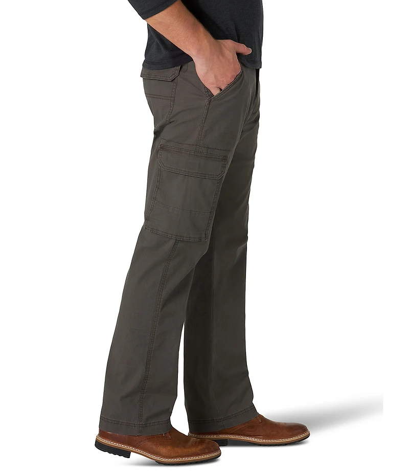 Wrangler® Loose Fit Straight Leg Ripstop Twill Cargo Pants