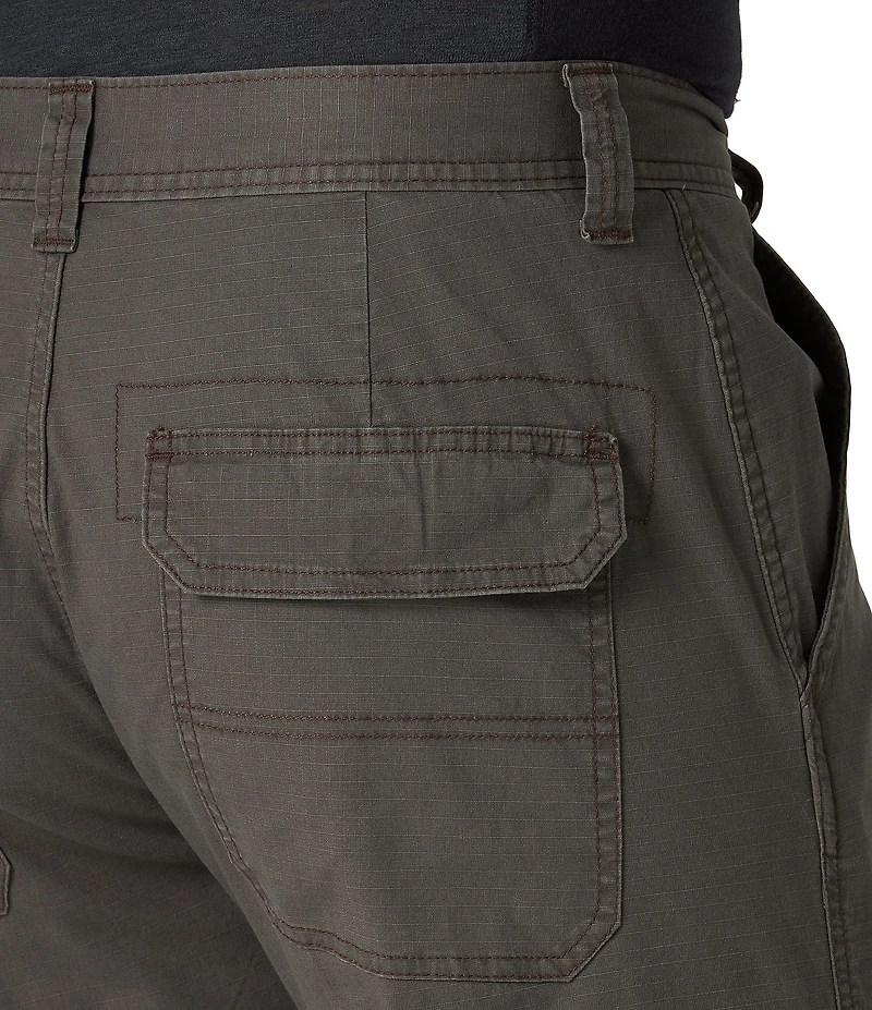 Wrangler® Loose Fit Straight Leg Ripstop Twill Cargo Pants