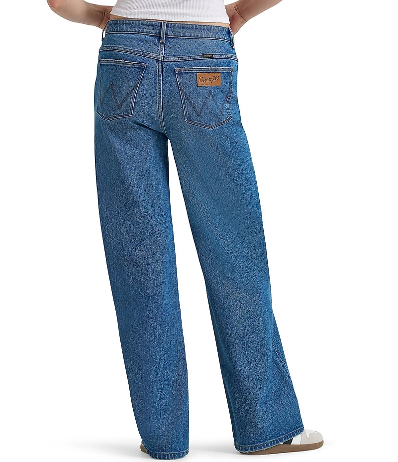 Wrangler Loose Mid Rise Straight Leg Jeans