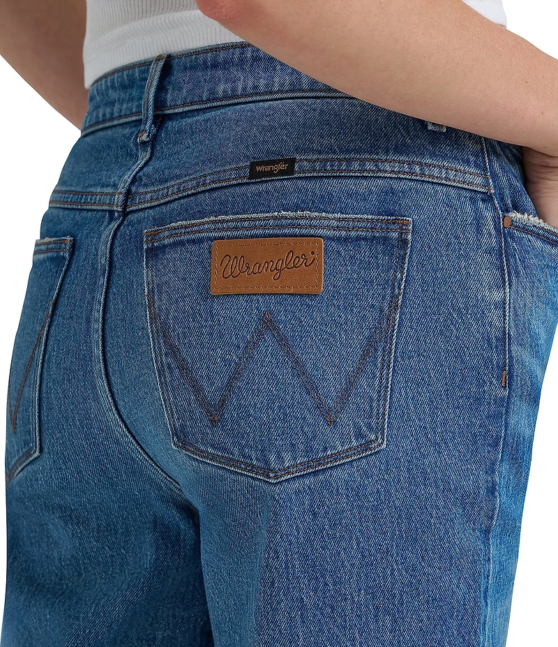 Wrangler Loose Mid Rise Straight Leg Jeans