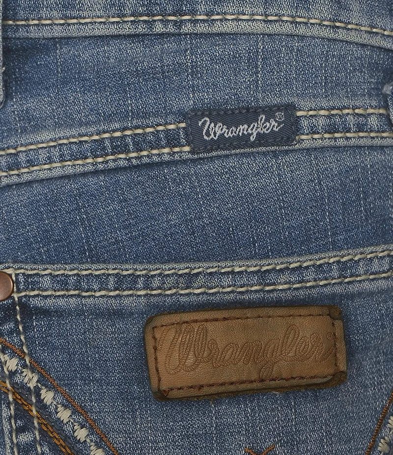 Wrangler® Mae Mid Rise Bootcut Stretch Jeans