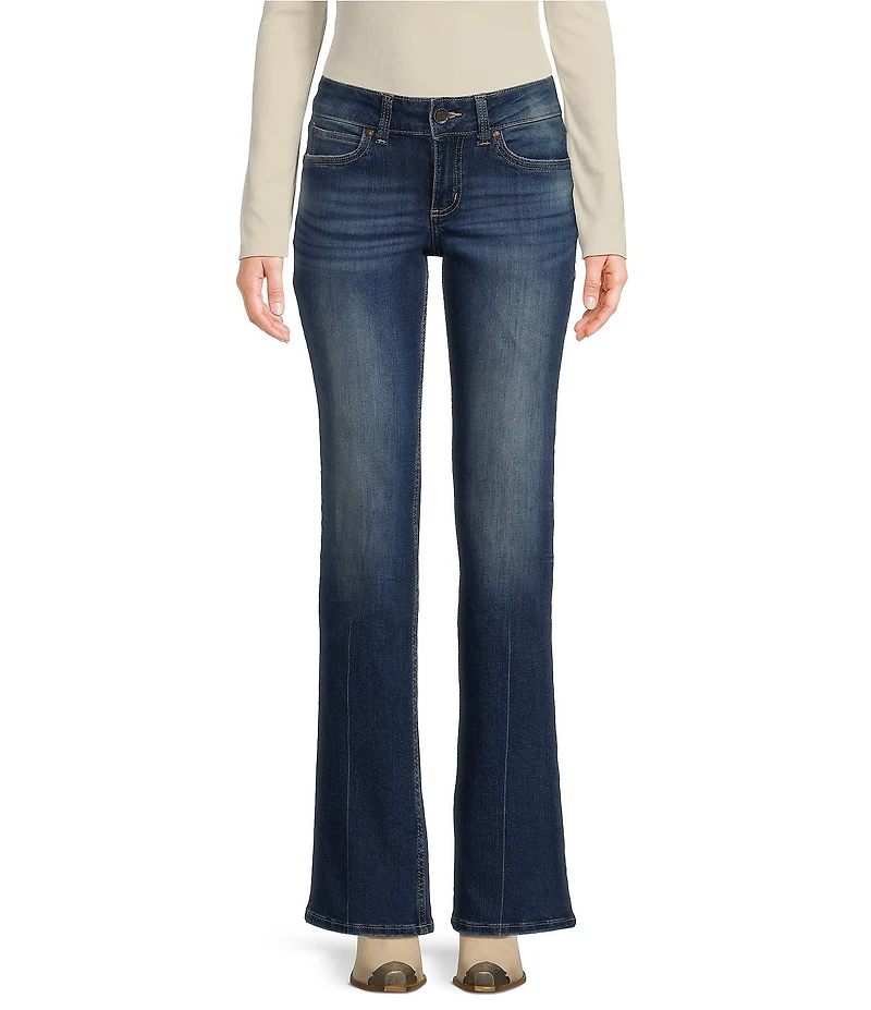 Wrangler® Mid Rise Bootcut Dark Jeans