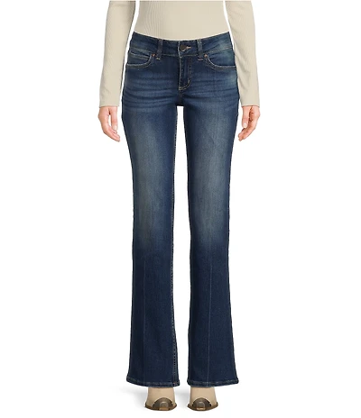 Wrangler® Mid Rise Bootcut Dark Jeans