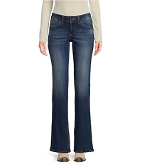 Wrangler® Mid Rise Bootcut Dark Jeans