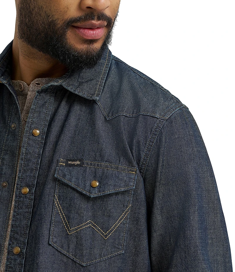 Wrangler Regular Fit Denim Shirt