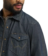 Wrangler Regular Fit Denim Shirt