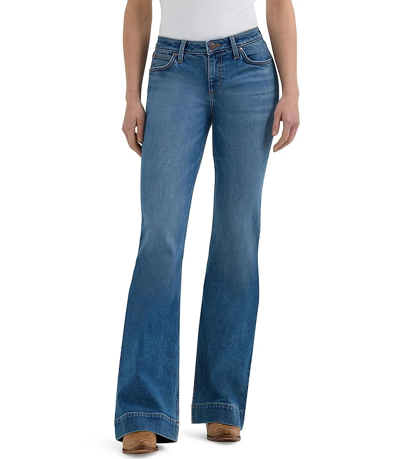 Wrangler® Retro® Allison Mid Rise Bootcut Jeans