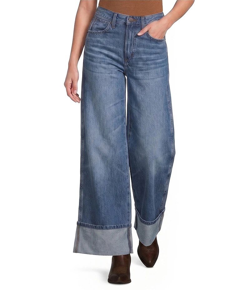 Wrangler® Retro® Bailey High Rise Wide Leg Jeans