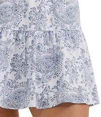 Wrangler® Retro® Cap Sleeve Americana Printed Minidress