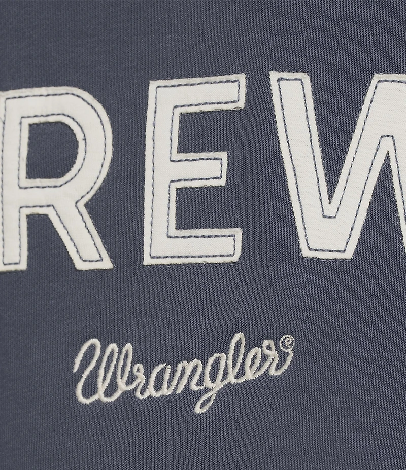 Wrangler® Retro® Cowboy Crew Long Sleeve Hoodie