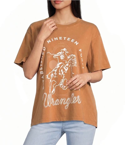 Wrangler® Retro® Cowboy Graphic Short Sleeve T-Shirt