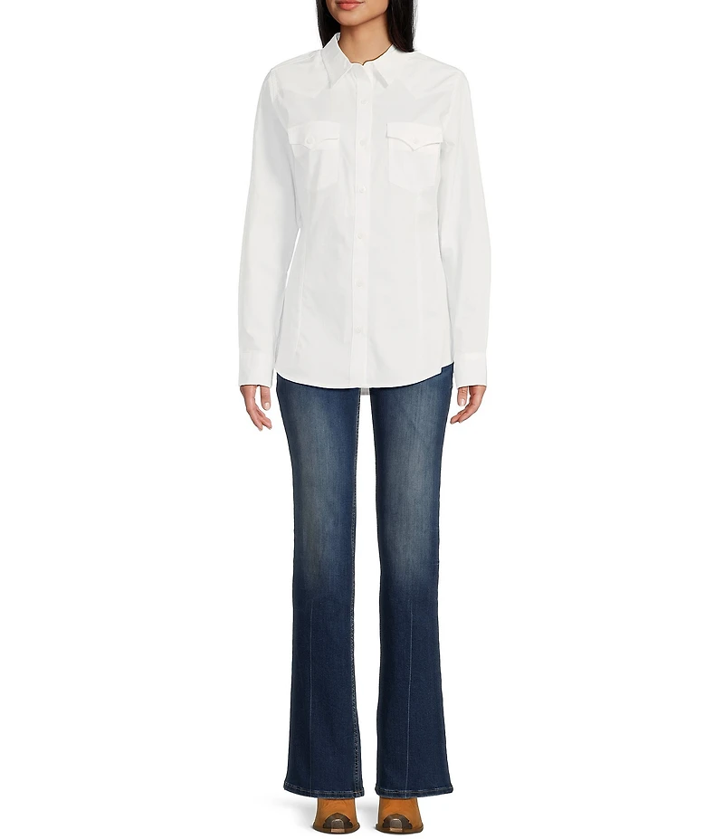 Wrangler® Retro® Long Sleeve Western Shirt