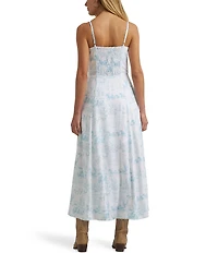 Wrangler® Retro® Printed Sleeveless Long Dress