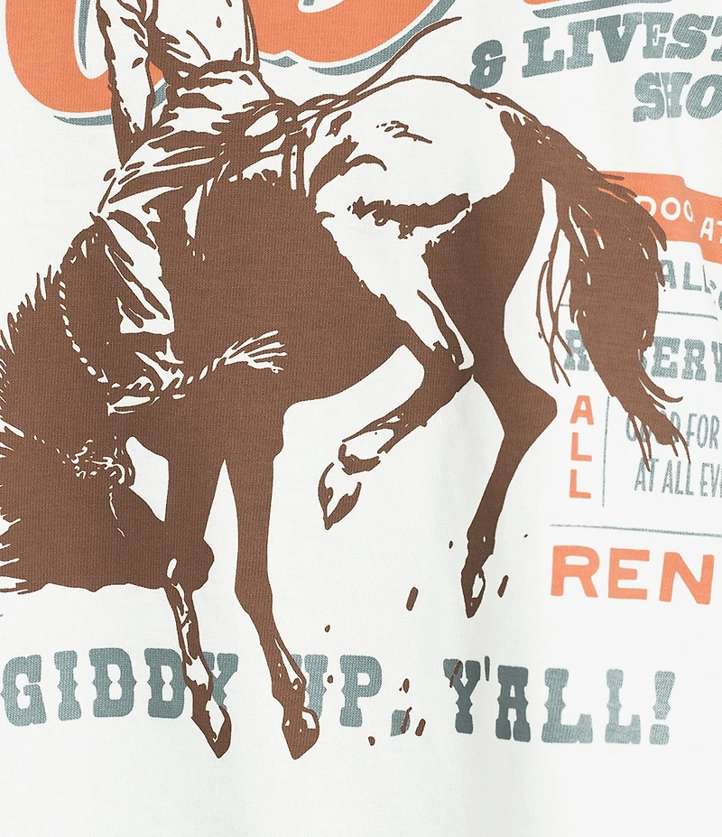 Wrangler® Retro® Rodeo Cowboy Short Sleeve T-Shirt